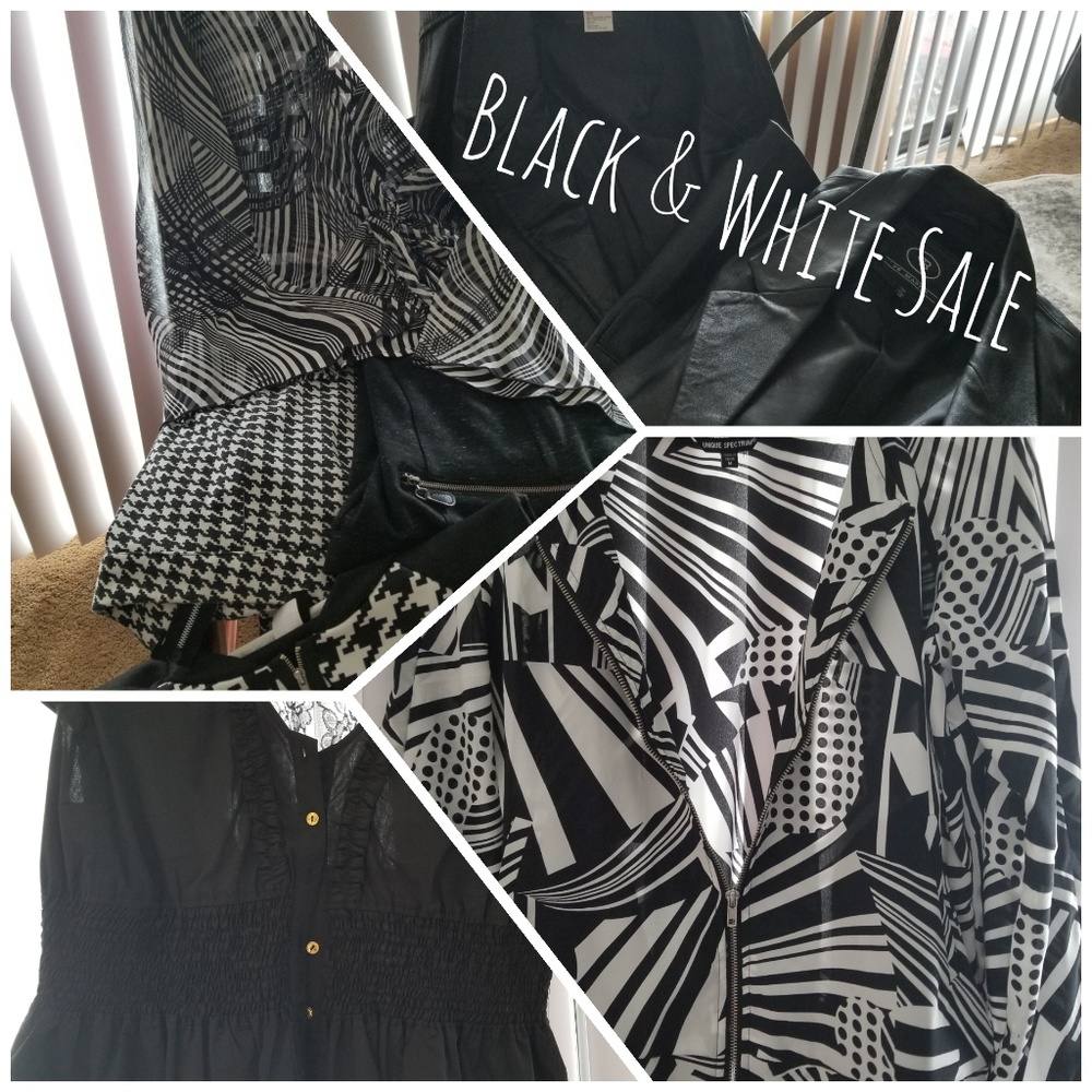 Black and White Sale Coming